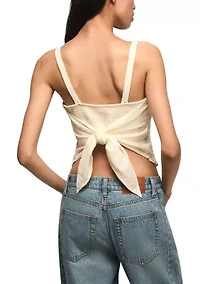 Women's Festival Embroidered Halter Top