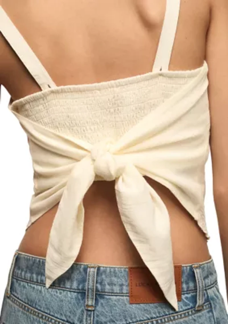 Women's Festival Embroidered Halter Top