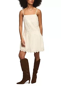 Women's Festival Lace Mini Dress