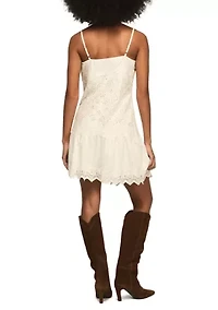 Women's Festival Lace Mini Dress