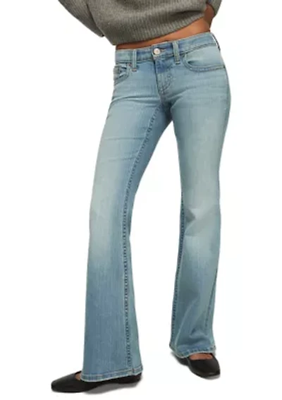 Women's Low Rise Flare Jeans