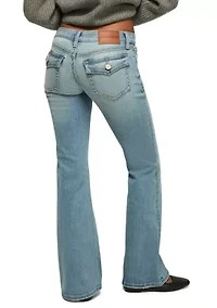Women's Low Rise Flare Jeans