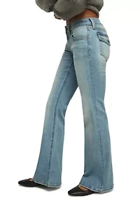 Women's Low Rise Flare Jeans