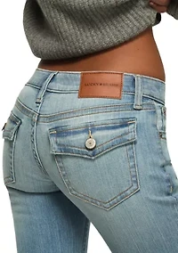 Women's Low Rise Flare Jeans