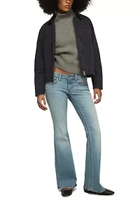 Women's Low Rise Flare Jeans