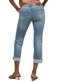 Women's Mid-Rise Cropped Jeans