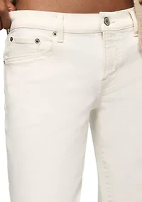 Mid Rise Sweet Wide Leg Jeans