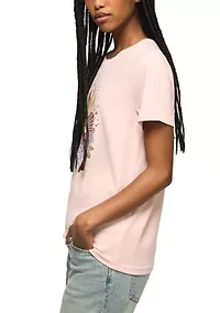 Spiritual Heat Flame Classic Crew Graphic T-Shirt