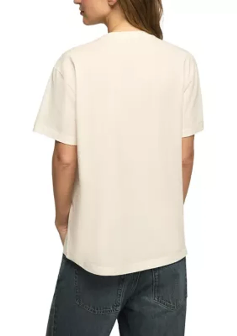 Floral Frame Classic Crew T-Shirt