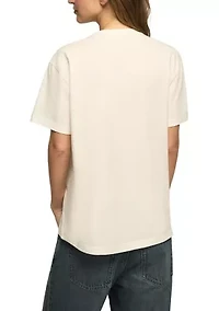 Floral Frame Classic Crew T-Shirt