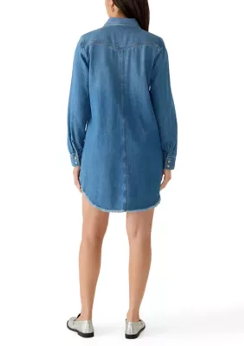 Women's Denim Shirtdress