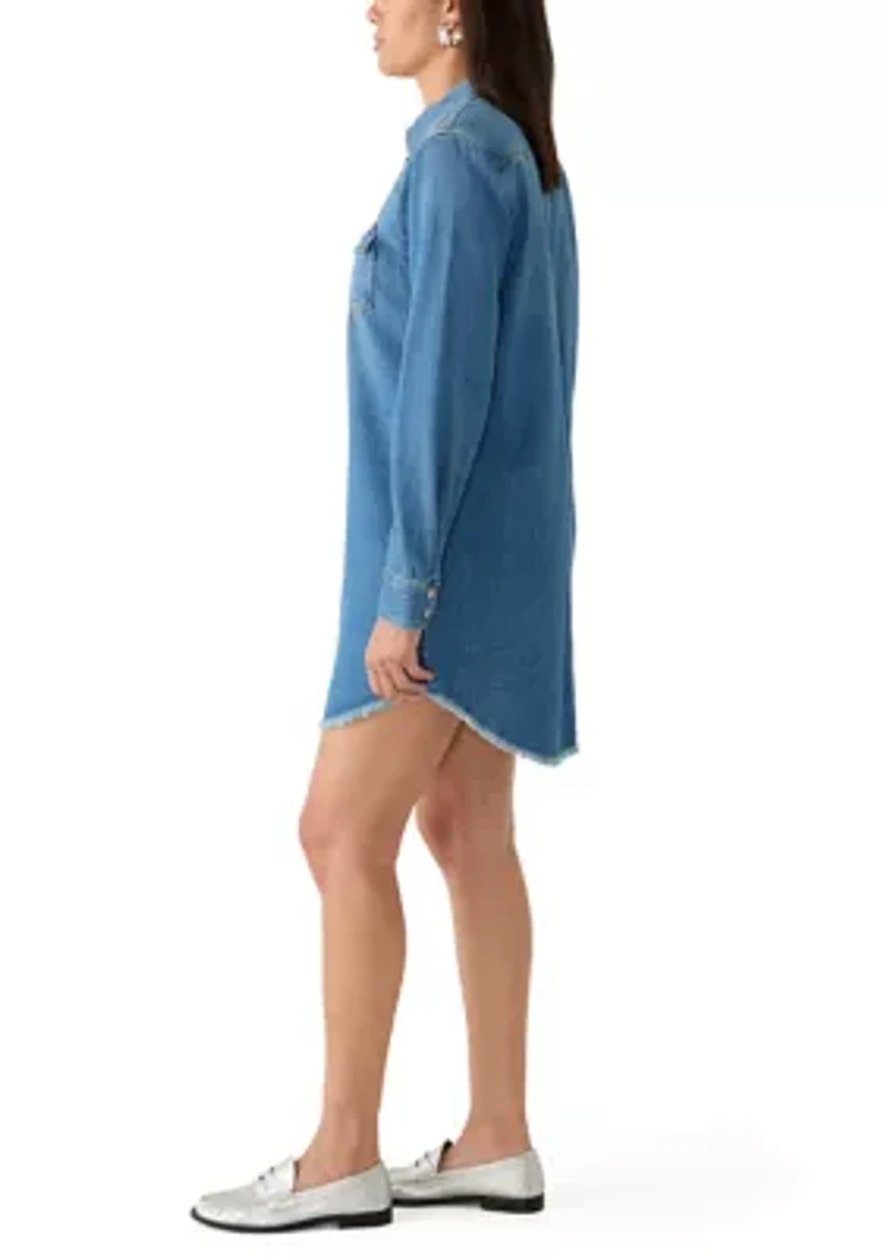 Women's Denim Shirtdress