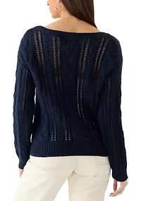 Women's American Flag Sweater