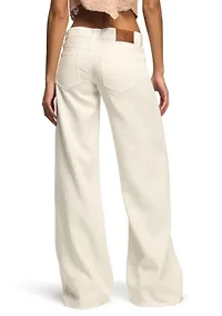 Women's Wide Leg Drapey Jeans