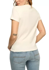 Women's Short Sleeve Americana MTV Graphic T-Shirt