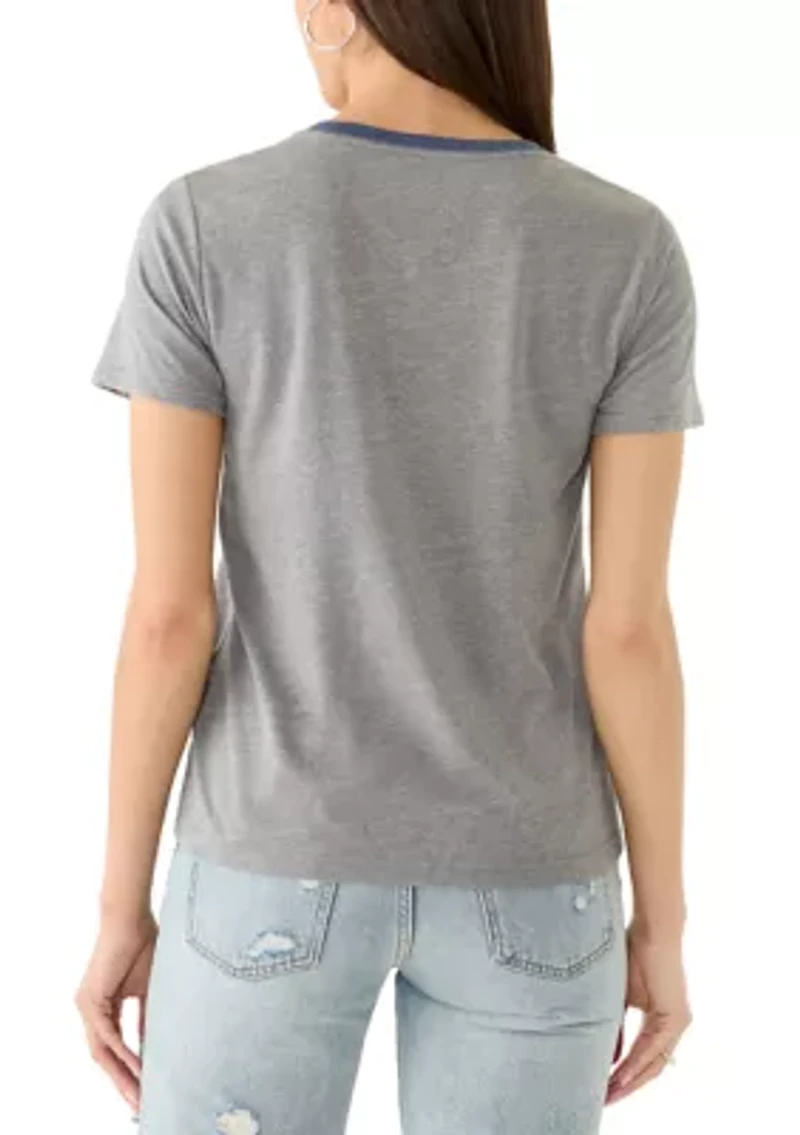 Women's USA Graphic Ringer T-Shirt