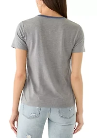 Women's USA Graphic Ringer T-Shirt