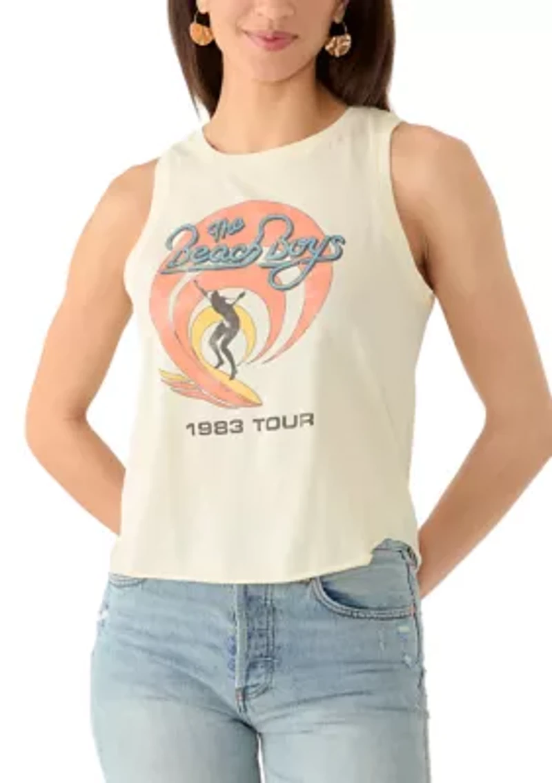 Women's Sleeveless The Beach Boys Graphic T-Shirt