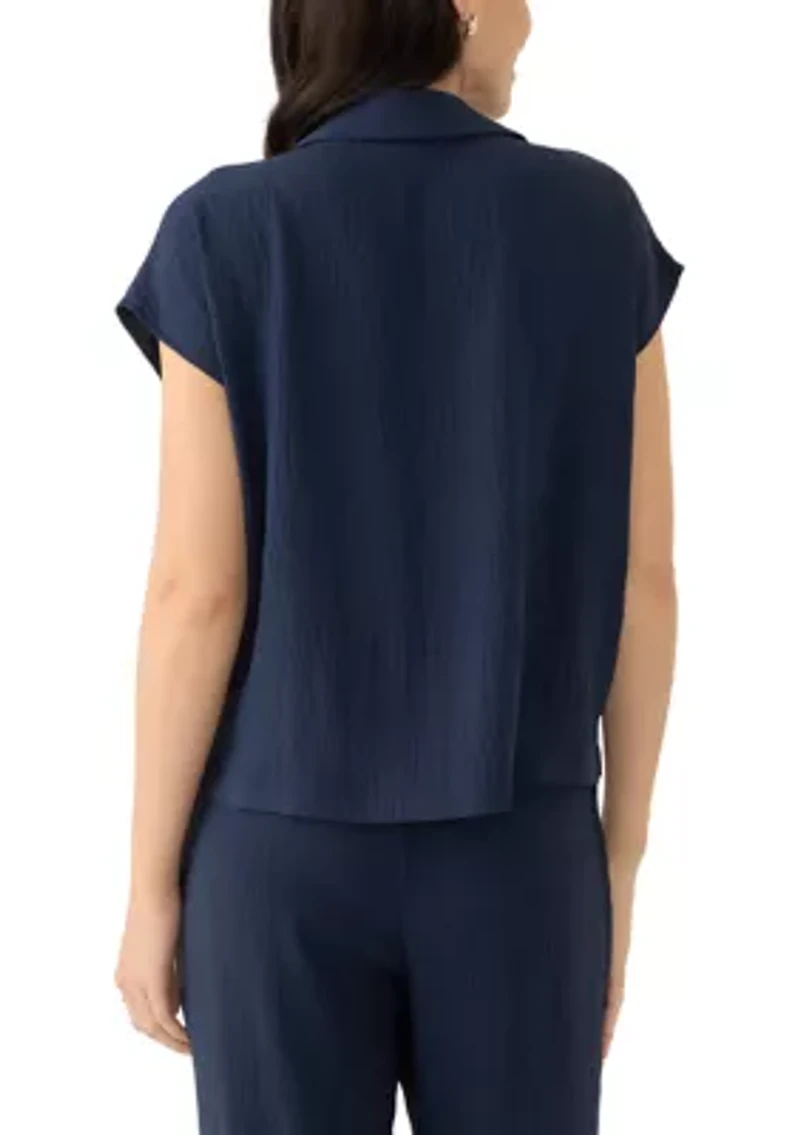 Petite Resort Utility Shirt