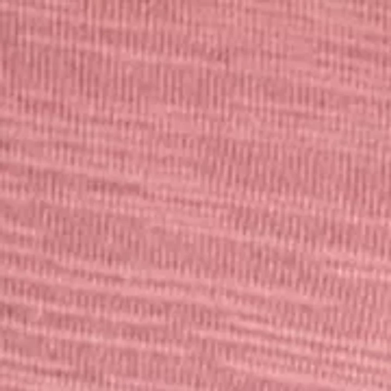 Women's Slub Knit Ruffle Seam Top