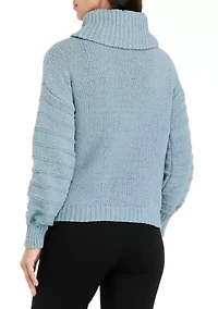 Women's Long Sleeve Cowl Neck Sweater