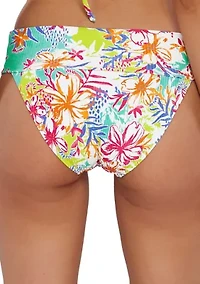 Botanical Bliss Sandbar High Waisted Bikini Bottoms