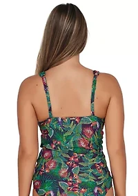 Welcome to Rio Elsie D Cup Tankini Swim Top