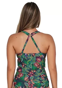 Welcome to Rio Elsie D Cup Tankini Swim Top
