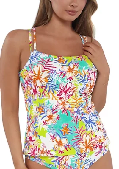 Botanical Bliss Sandbar Tankini Top