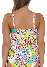 Botanical Bliss Sandbar Tankini Top