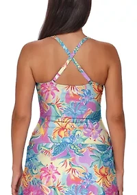 Women's Aloha Vista Sienna Shirred Bikini Dress