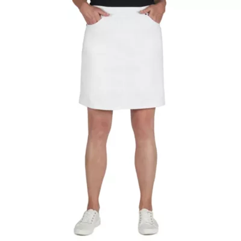 Tech Stretch Pull On Skort with Elastic Waistband