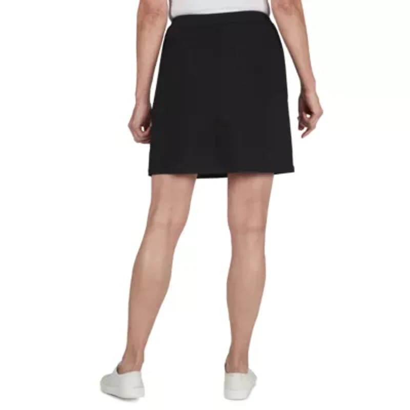Tech Stretch Pull On Skort with Elastic Waistband