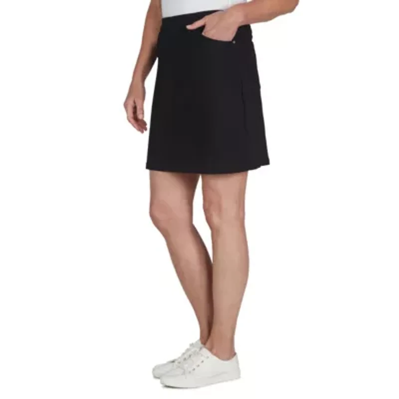 Tech Stretch Pull On Skort with Elastic Waistband