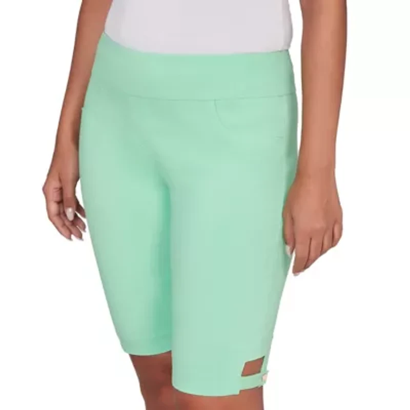 SOLID TECH STRETCH BERMUDA SHORTS