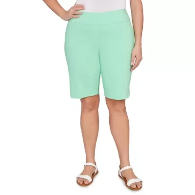 SOLID TECH STRETCH BERMUDA SHORTS