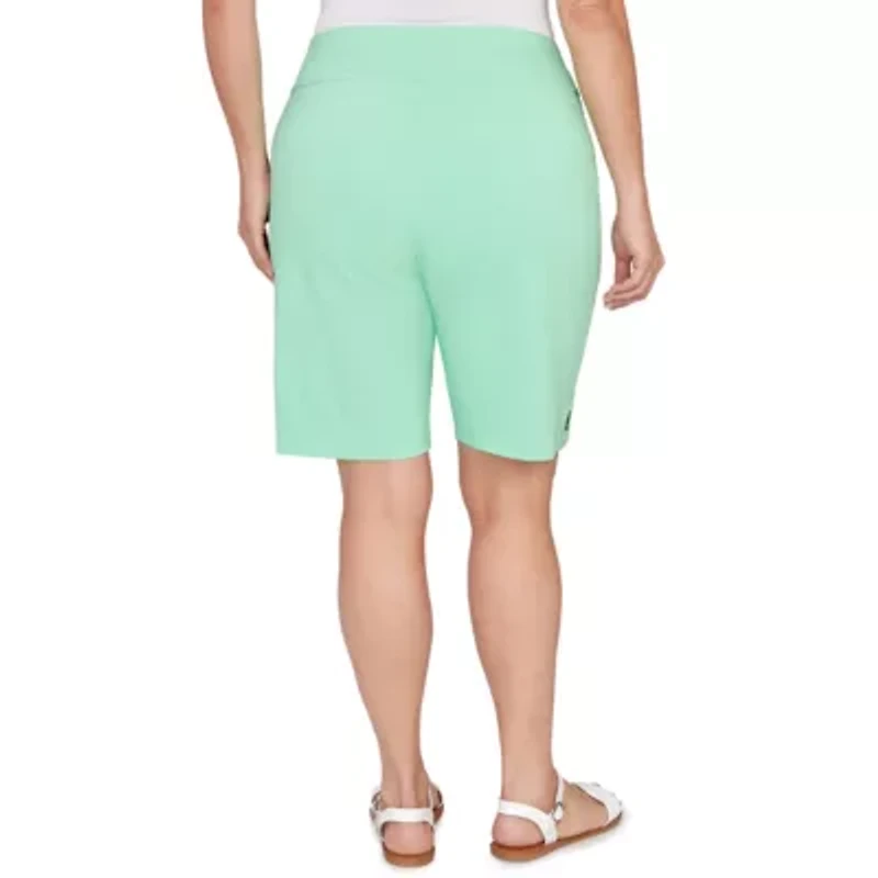 SOLID TECH STRETCH BERMUDA SHORTS