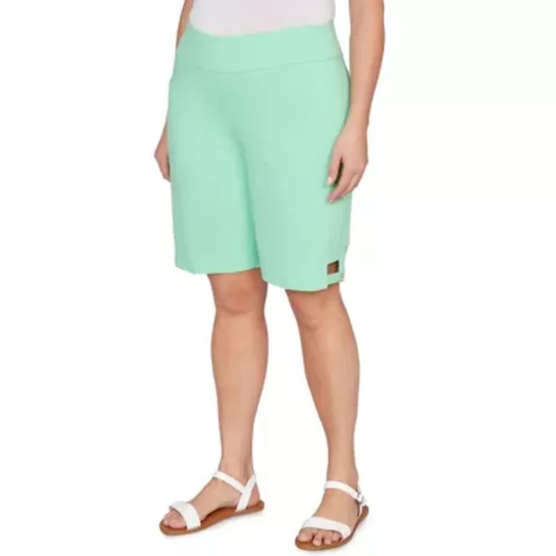 SOLID TECH STRETCH BERMUDA SHORTS