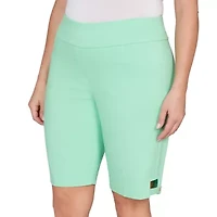 SOLID TECH STRETCH BERMUDA SHORTS