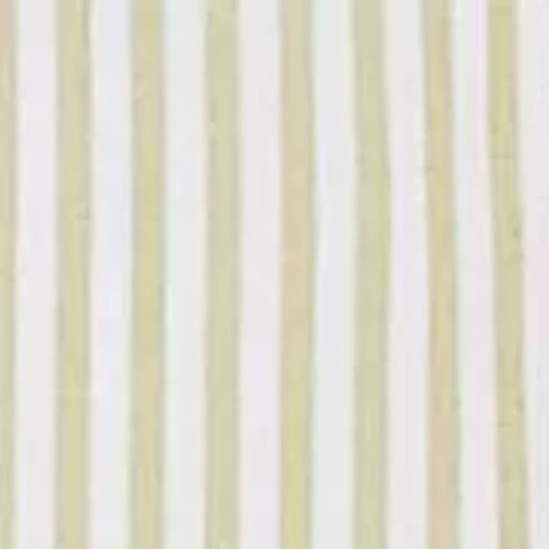 SHORT SLEEVE VERTICAL STRIPE STAND COLLAR POPOVER