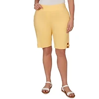 SOLID TECH STRETCH BERMUDA SHORTS