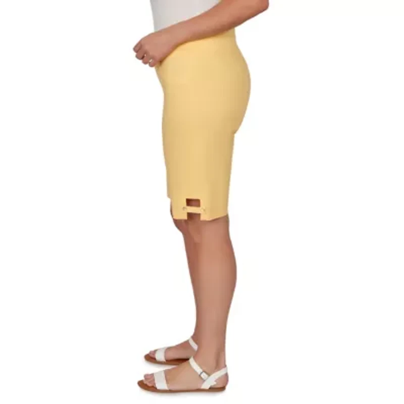 SOLID TECH STRETCH BERMUDA SHORTS