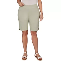 SOLID TECH STRETCH BERMUDA SHORTS