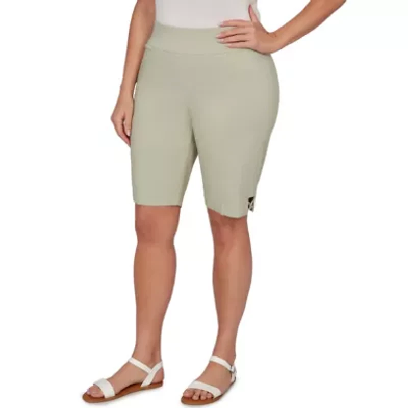 SOLID TECH STRETCH BERMUDA SHORTS