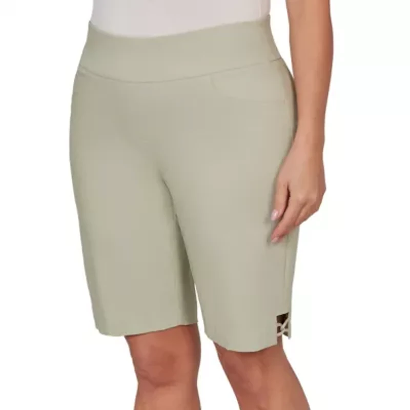 SOLID TECH STRETCH BERMUDA SHORTS