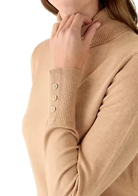 Women's Long Sleeve Turtleneck Sweater