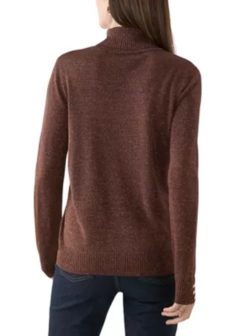 Women's Long Sleeve Turtleneck Sweater