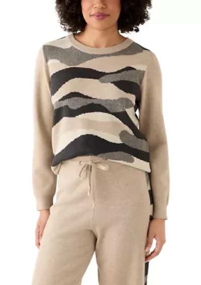 Women's Crew Neck Lounge Sweater