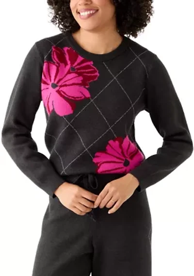Women's Crew Neck Lounge Sweater