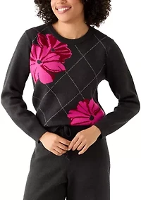 Women's Crew Neck Lounge Sweater